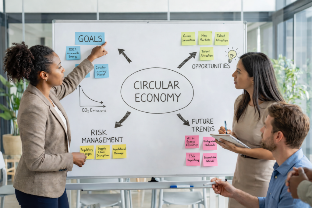 Accompagnement stratégique en économie circulaire pour entreprises et acteurs publics